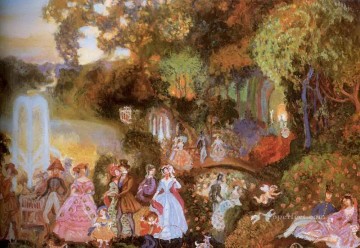 祝祭 1906 セルジュ・スダイキン ロシア Oil Paintings
